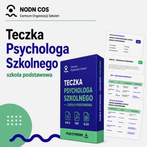 Kompleksowe „Teczki”( materiały edukacyjne) dla Nauczycieli i specjalistów– Gotowe rozwiązania i pełna dokumentacja 10 Teczka Psychologa Szkolnego - szkoła podstawowa