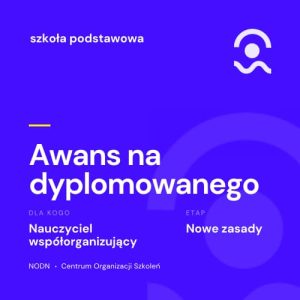 Teczka awans nauczyciela dyplomowanego — współorganizujący: szkoła podstawowa