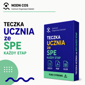 Kompleksowe „Teczki”( materiały edukacyjne) dla Nauczycieli i specjalistów– Gotowe rozwiązania i pełna dokumentacja 19 Teczka ucznia ze SPE