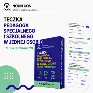 Kompleksowe „Teczki”( materiały edukacyjne) dla Nauczycieli i specjalistów– Gotowe rozwiązania i pełna dokumentacja 17 Teczka pedagoga specjalnego i szkolnego w jednej osobie