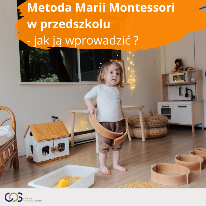 Metoda Marii Montessori w przedszkolu