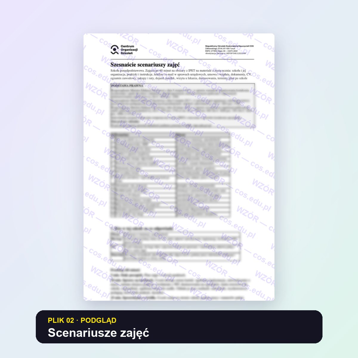 Zajęcia korekcyjno-kompensacyjne w praktyce. Od opinii poradni do gotowego planu zajęć 6 Zajęcia korekcyjno-kompensacyjne w praktyce. Od opinii poradni do gotowego planu zajęć - obrazek 6