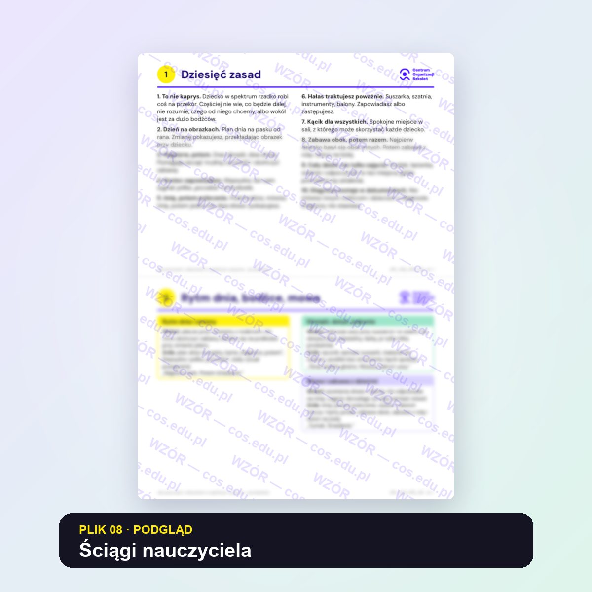 Jak pracować z dzieckiem w spektrum autyzmu. Przedszkole 7 Jak pracować z dzieckiem w spektrum autyzmu. Przedszkole - obrazek 7