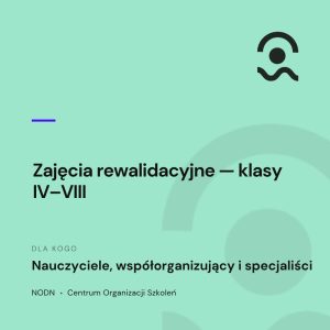Teczka: zajęcia rewalidacyjne klasa IV-VIII